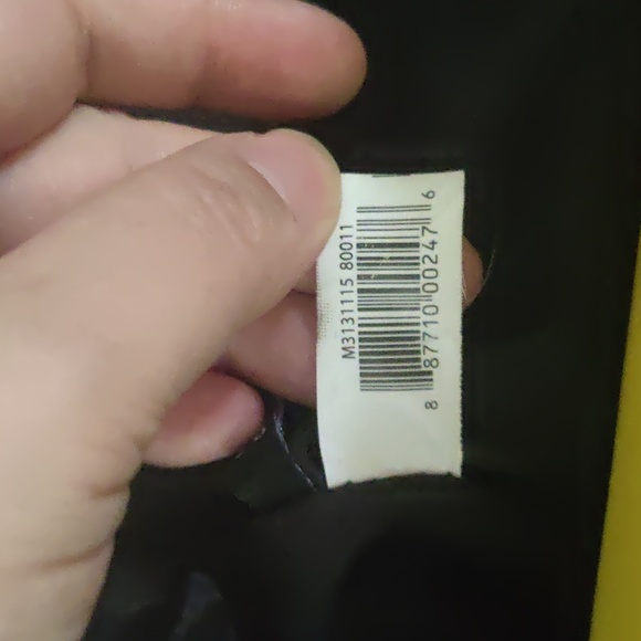 MARC BY MARC JACOBS FLIPPING OUT LARGE LAMBSKIN SATCHEL IN BLACK AND GREY - Picture 11 of 12